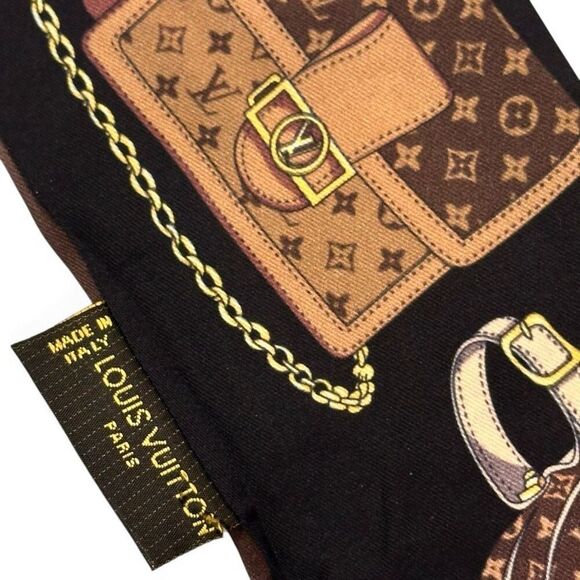 Louis Vuitton Tribute To Silk Bandeau Excellent Condition One Size Authentic - Picture 7 of 12